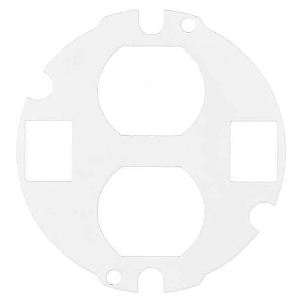 Sub-Plate, Round, Galvanized Steel